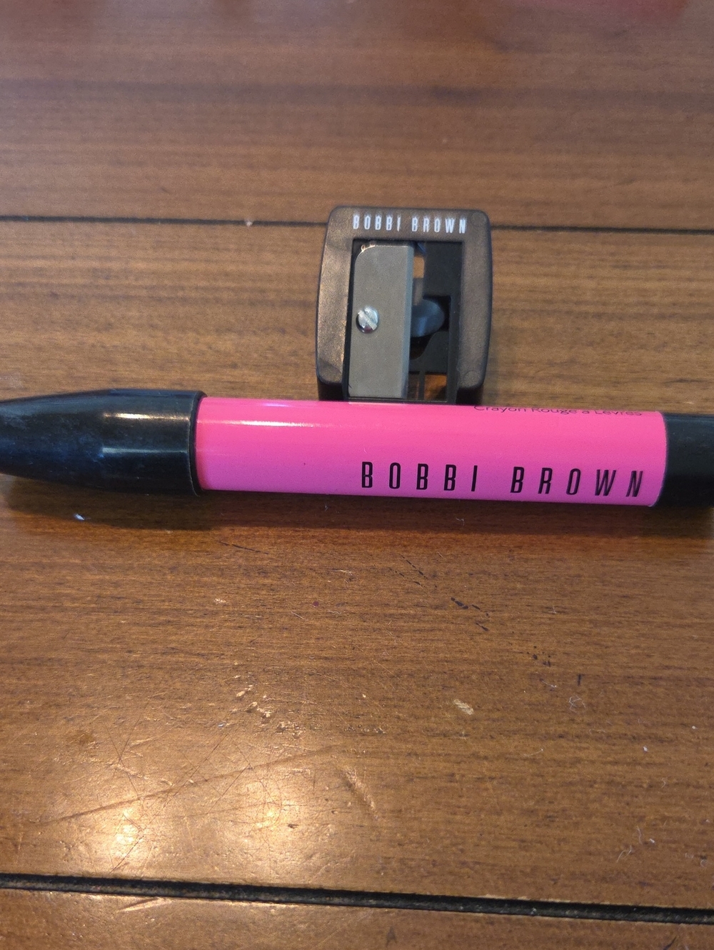 Bobbi Brown Art Stick Electric Pink Lip Crayon with Sharpener